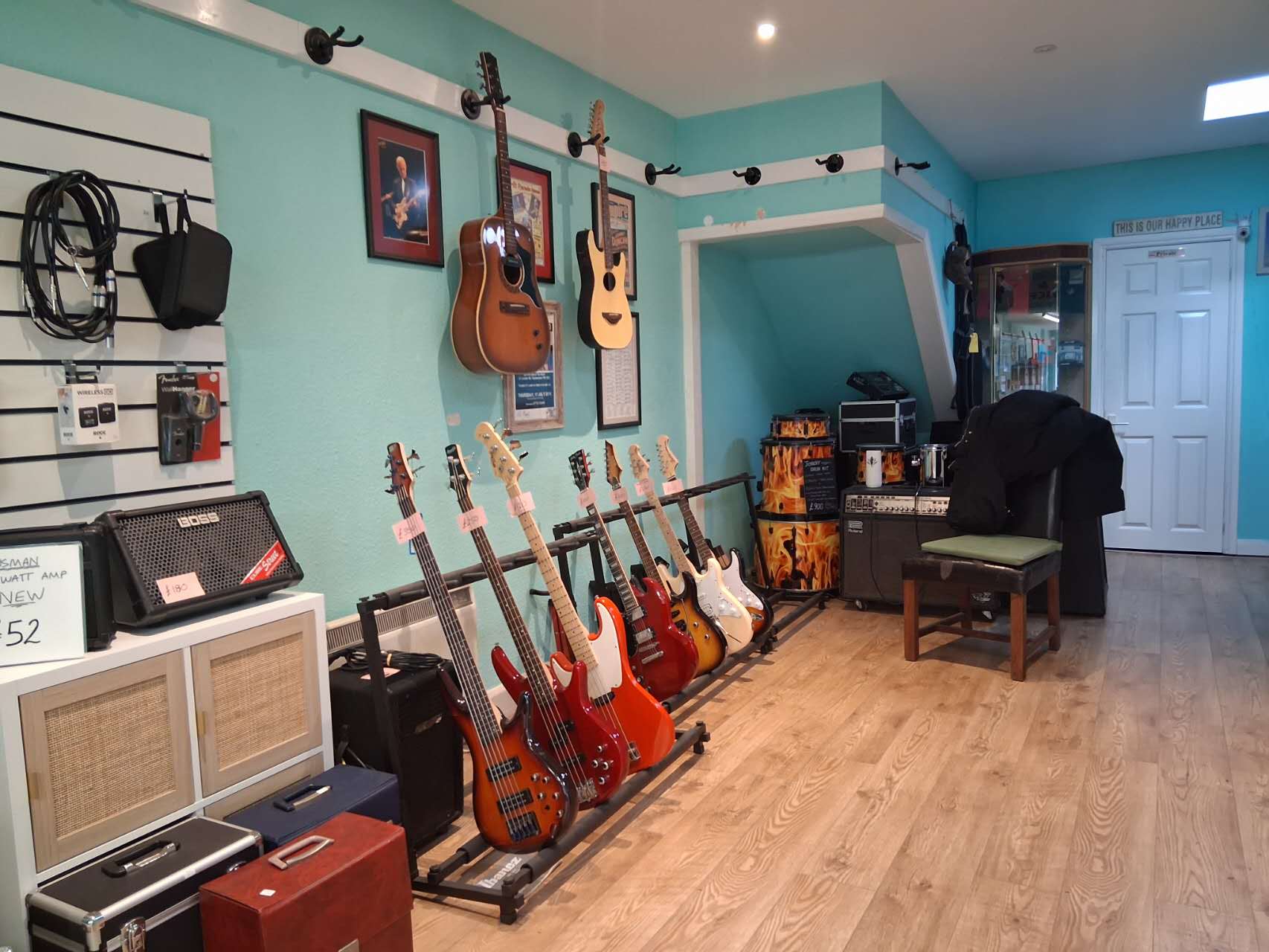 Electric guitars