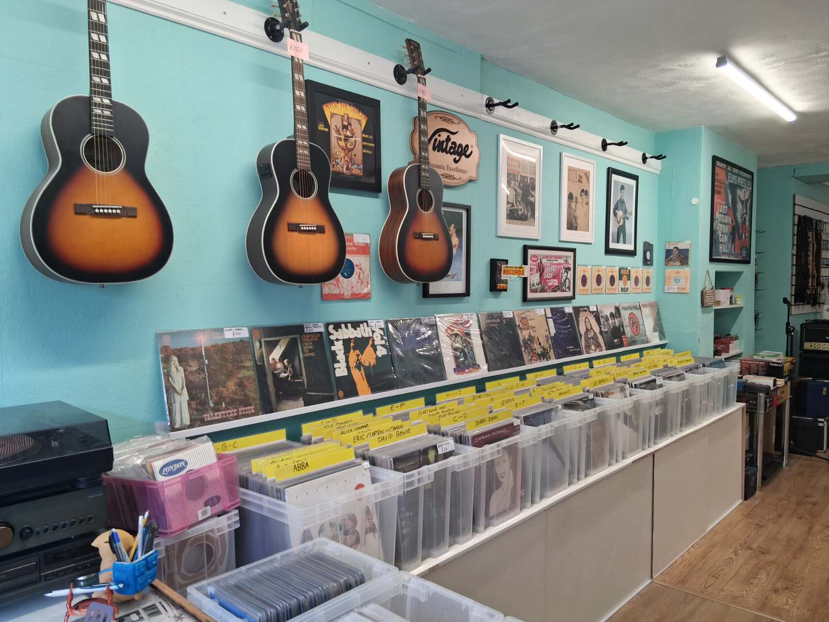 Vintage guitars