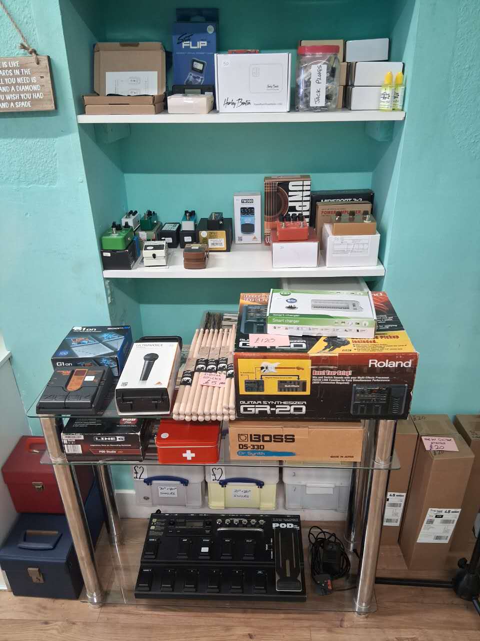 Shop corner