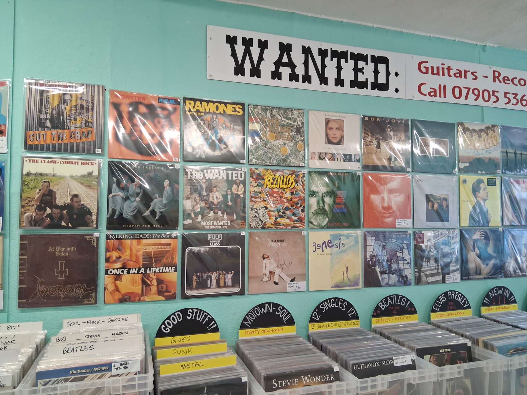 Instruments wall